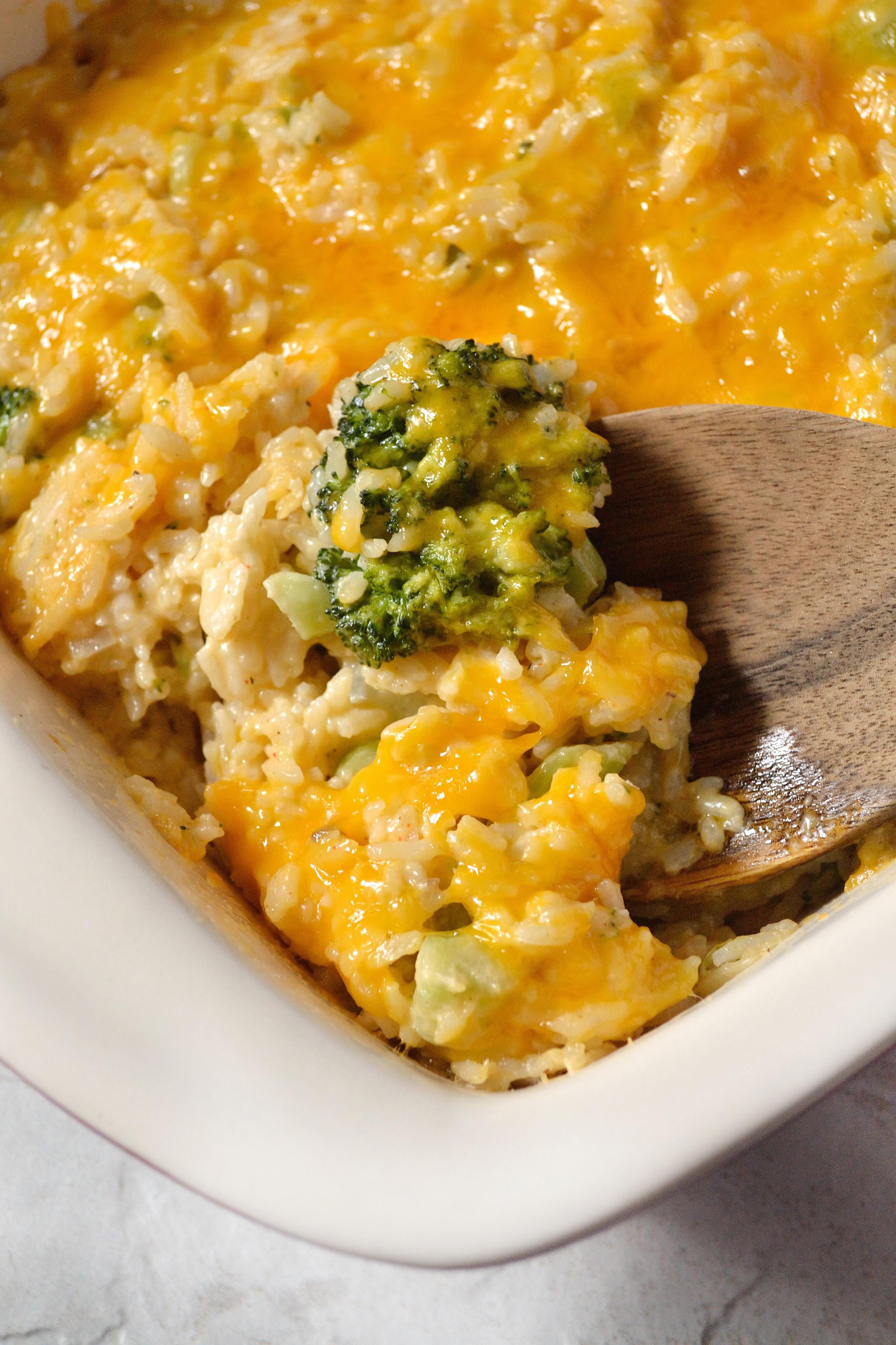 Cheesy Broccoli And Rice Casserole Coop Can Cook