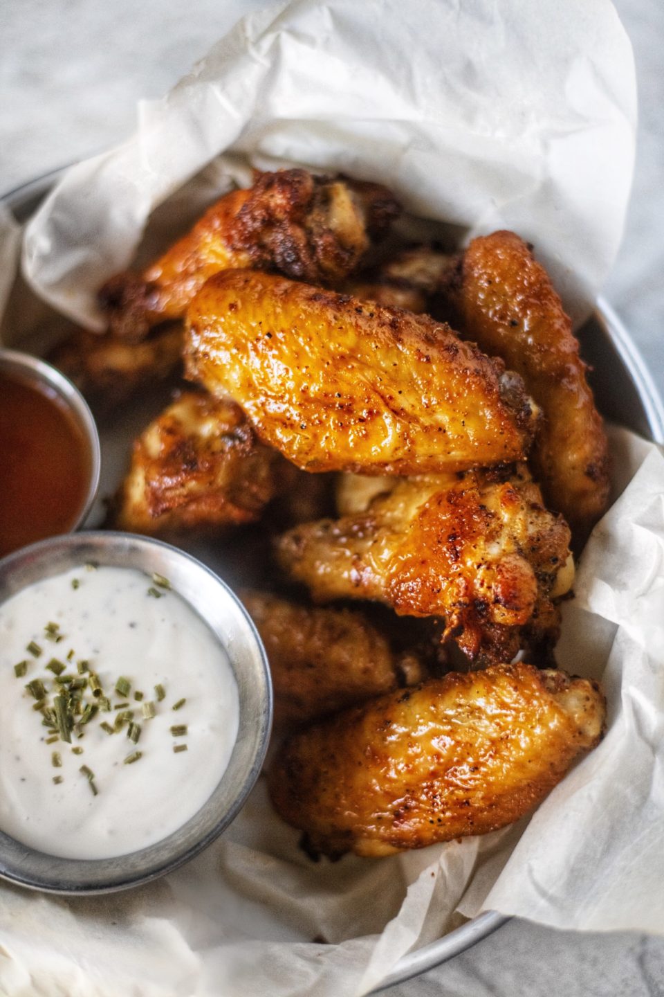 Air Fryer Crispy Keto Chicken Wings - Coop Can Cook